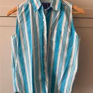 Vintage striped 100% cotton shirt